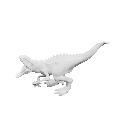 Динозавр в движении