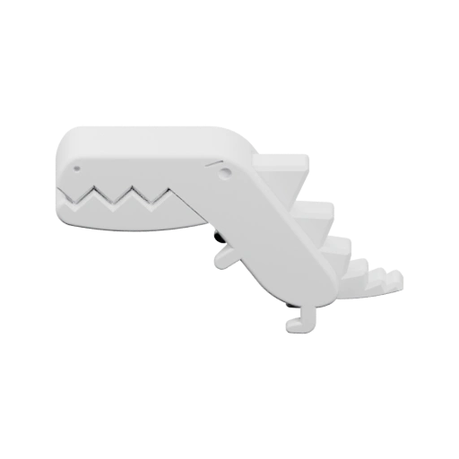 динозавра с открытым ртом