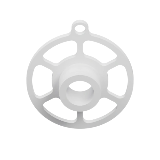 Механическая деталь с отверстиями