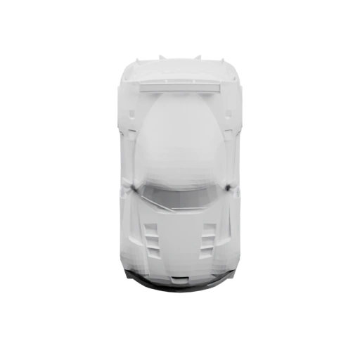 Спортивный автомобиль с агрессивным дизайном