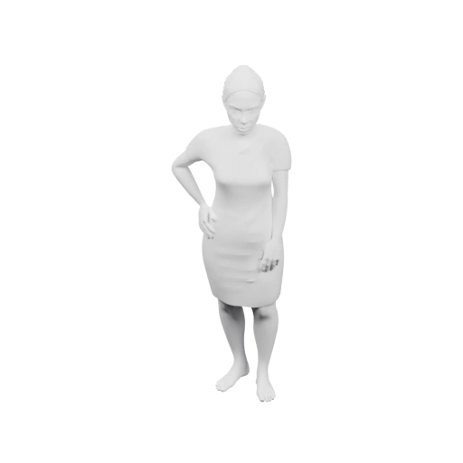 Женщина в повседневной одежде