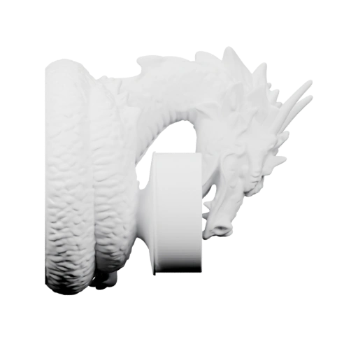 Дракон в форме буквы P