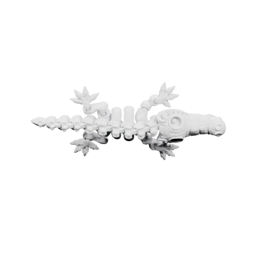 Сложная 3D модель дракона