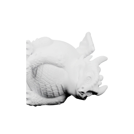 Дракон с кольцом на голове