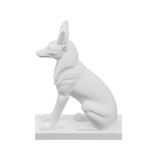 Сидящий в позе стражника