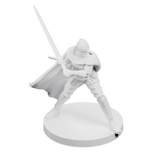 Воинка в доспехах с мечом