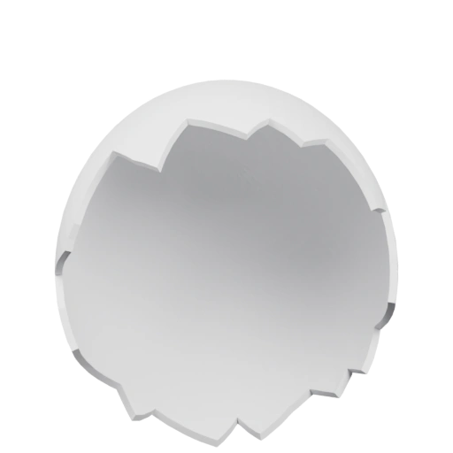 Пустой круглый объект