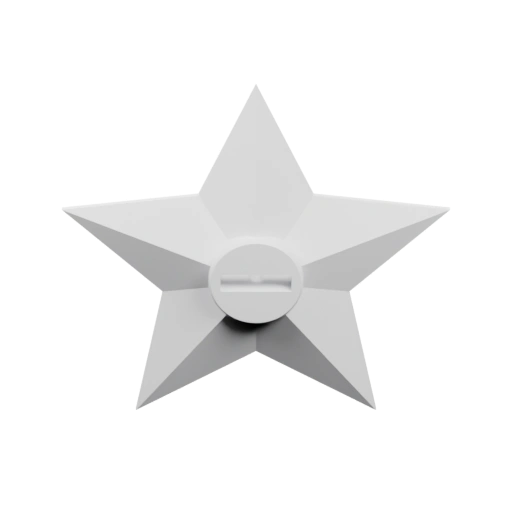 Звездообразный объект с центральным отверстием