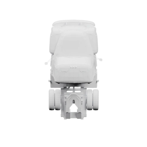 Тягач с кузовом и шасси