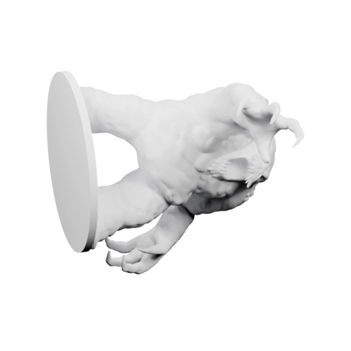 Тяжёлая слизистая масса с когтями