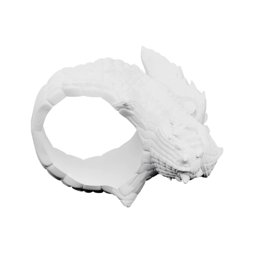 Кольцо с изображением змеи