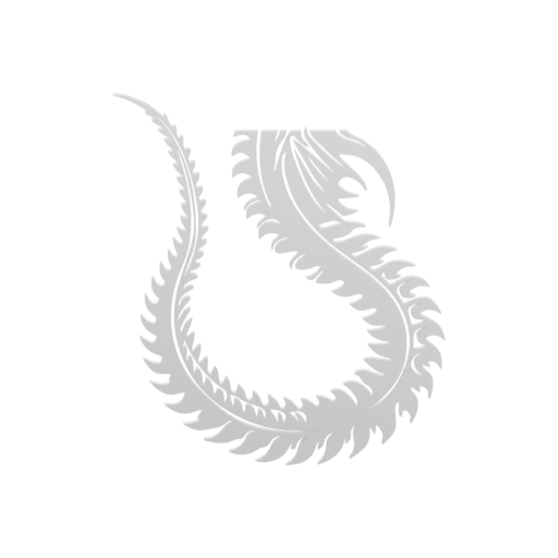 Змея в петле, изогнутая в форме буквы