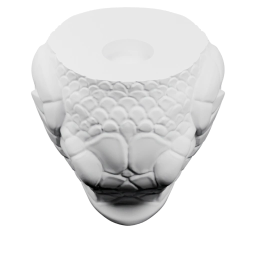 Свечница в форме змеи