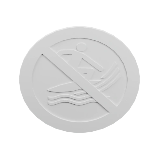 Знак запрета ISO 7010 P059