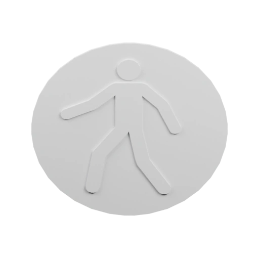 Знак обязательного прохода