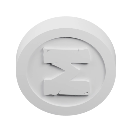 Знак суммы на круглой поверхности