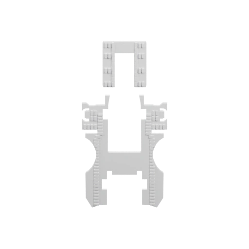 Символ "H" в стиле блоков