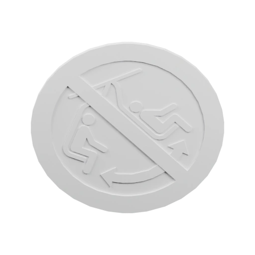 Знак P038 (ISO 7010)