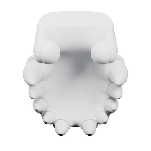 Упрощённая модель зубов