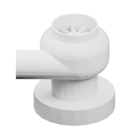 Импеллерный вентилятор для модели