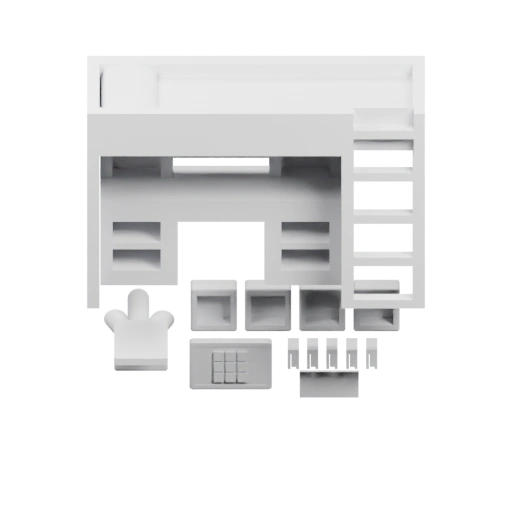 План пространства с мебелью