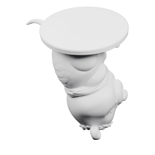 Сидит на стуле, держит чашку