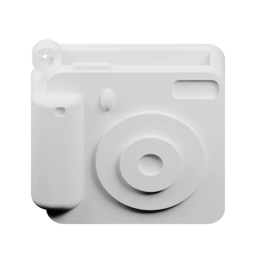 Стилизованная 3D-модель камеры