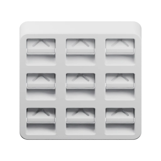 Панель с ручками и вырезами