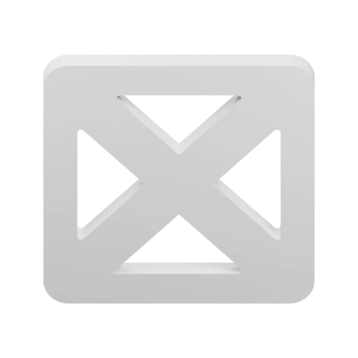 Геометрический знак с отверстиями