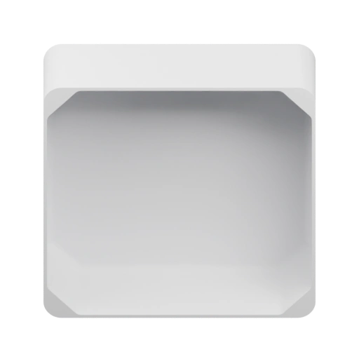 Квадратный ящик с открытым верхом