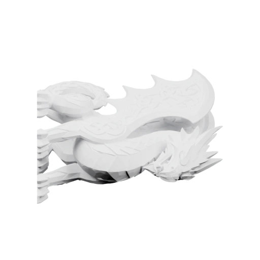 Дракон с изящными изгибами