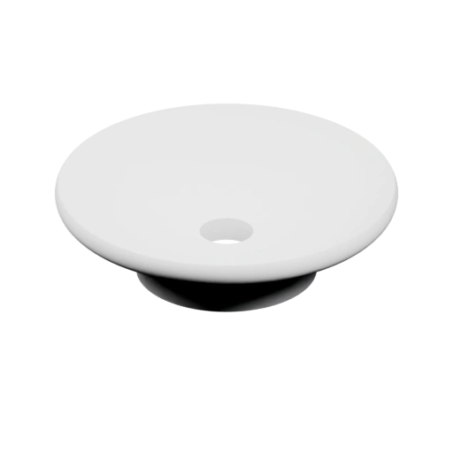 Круглая чашка с отверстием