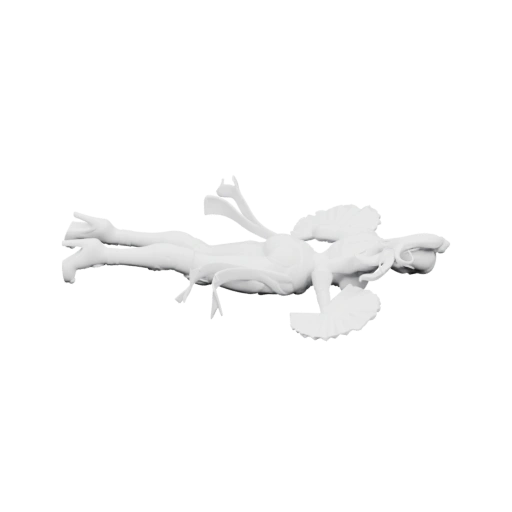 Персонаж в боевой позе