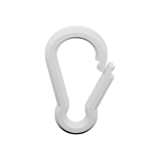 Металлический карабин с застежкой