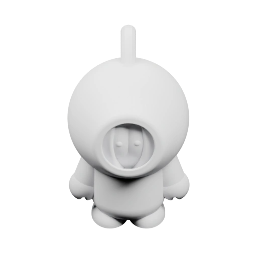 Фигурка с круглой головой и ушками