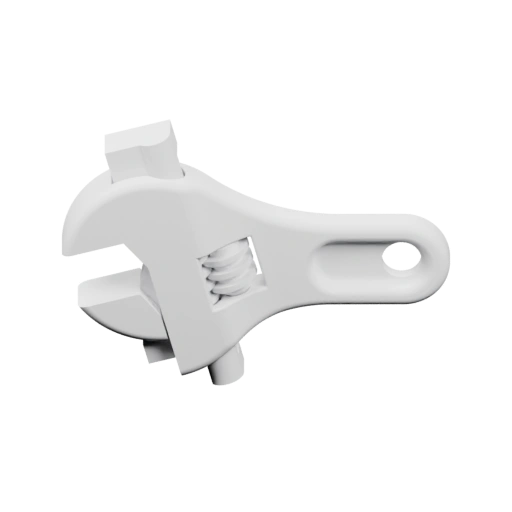 Ключ гаечный с регулируемым зажимом