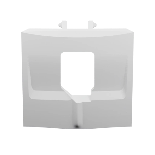 Кнопка с центральным отверстием