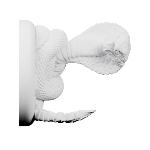 Змея в изящной позе