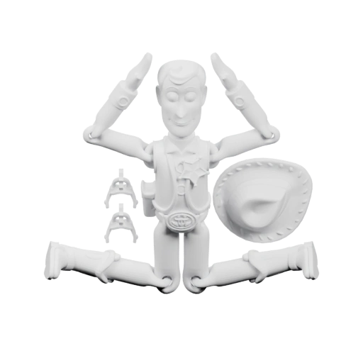 Статуэтка ковбоя в позе