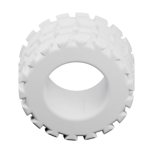 Колесо с рельефным протектором