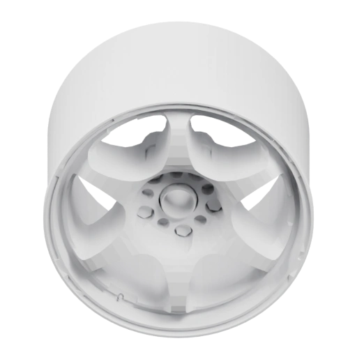 Колесо с пятилучевой спицей