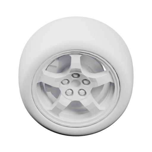 Колесо с пятилучевым диском