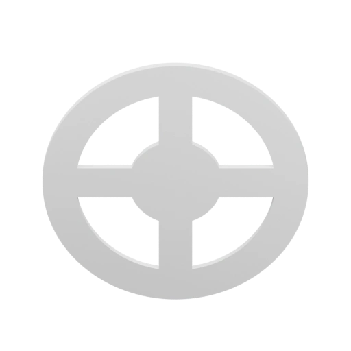 Симметричное колесо с четырьмя сегментами