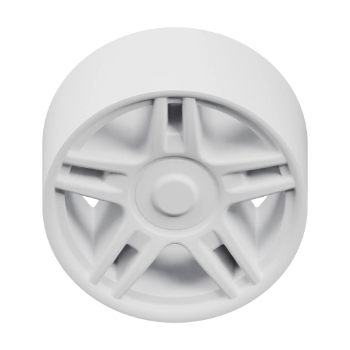 Колесо с радиальными спицами