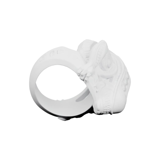 Детализированное кольцо с драконом