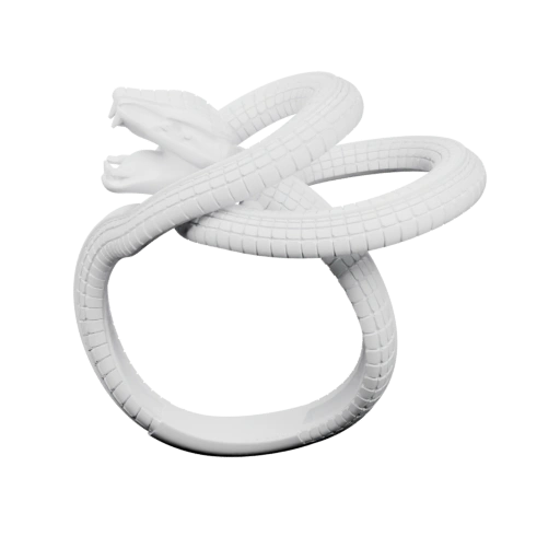 Кольцо с изображением змеи