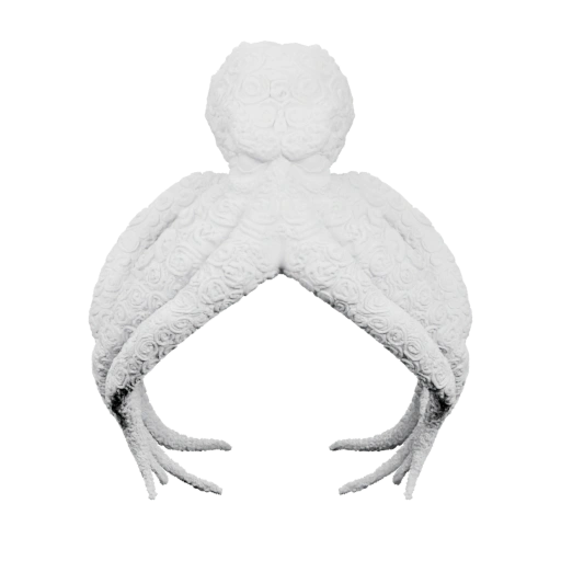 Кольцо с изображением кальмара