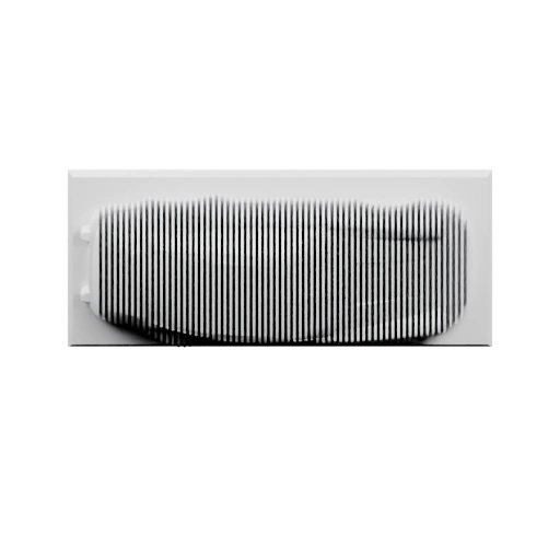 Комб с прямыми зубцами