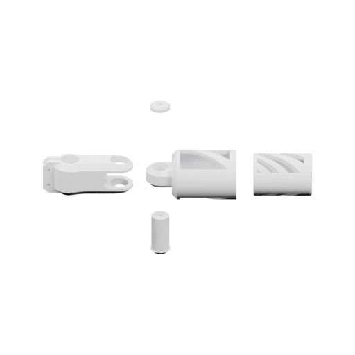 Разъединенные детали конструкции
