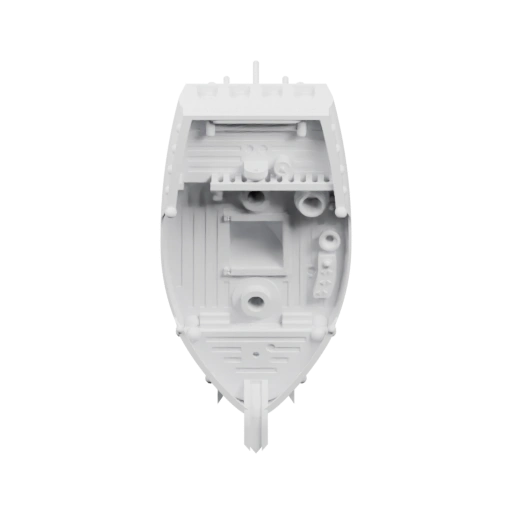 корабля с деталями